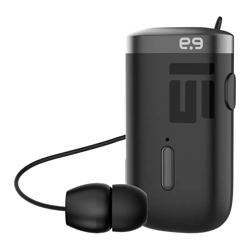 אזניות אלחוטיות עם קליפס PureGear ClipCall 2 - שחור – תמונה 3