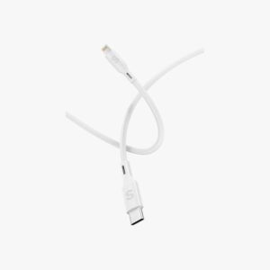 כבל Silver Line Type-C ל-Lightning 27W 2 מטר - לבן