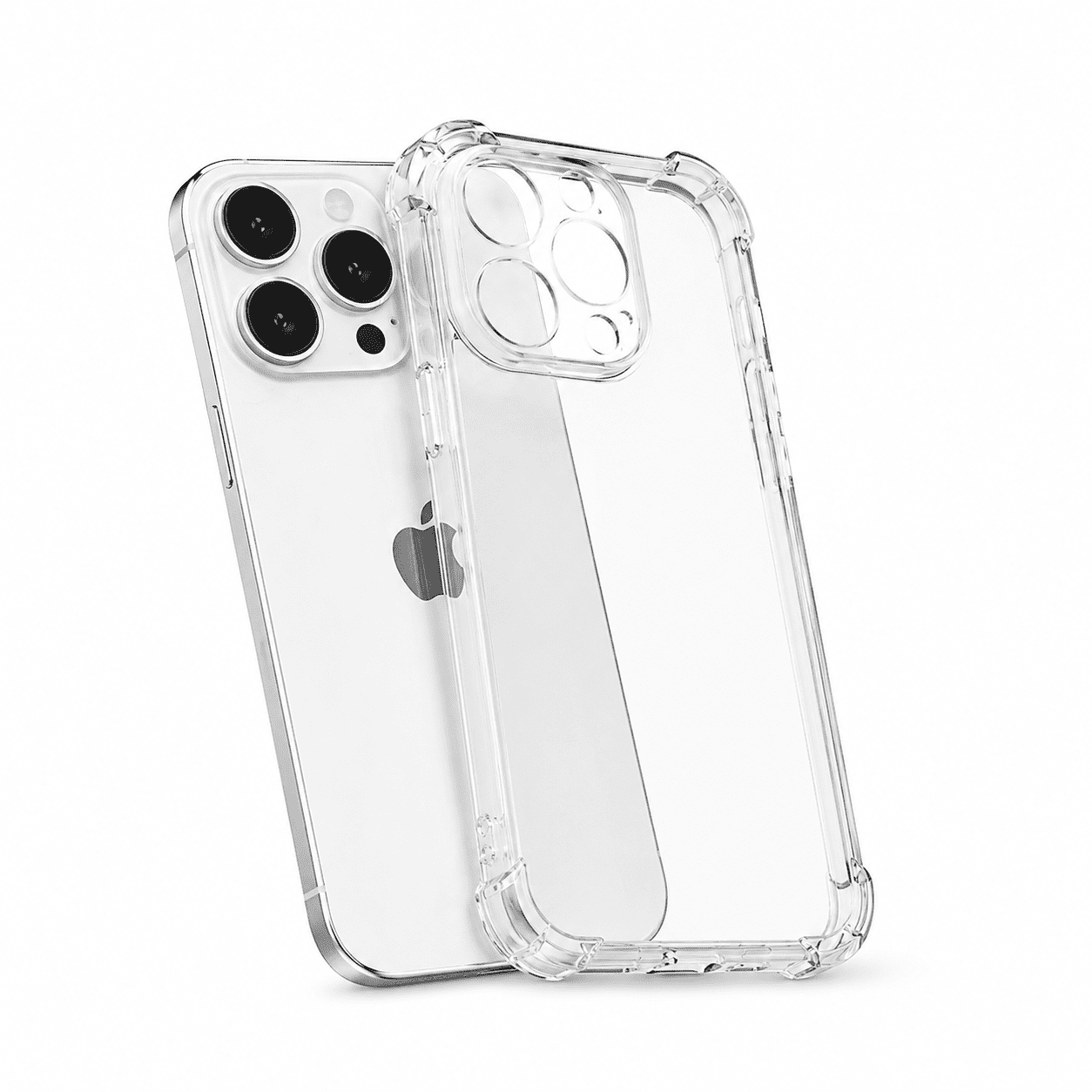 כיסוי שקוף עם בולמי זעזועים לאייפון Apple iPhone 15