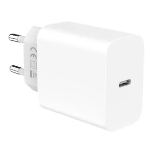 מטען קיר מהיר Essentials USB-C PD 20W ללא כבל - לבן