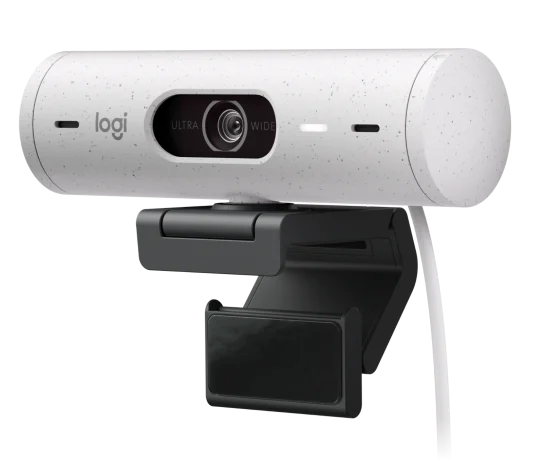 מצלמת רשת 1080p Logitech Brio 500 - לבן – תמונה 2