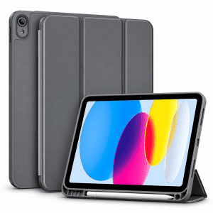 כיסוי ספר לטאבלט Samsung Galaxy Tab A9 / A11 - אפור
