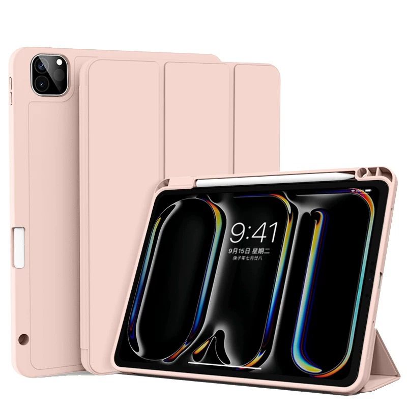 כיסוי ספר לטאבלט Samsung Galaxy Tab A9 Plus / A11 Plus - ורוד
