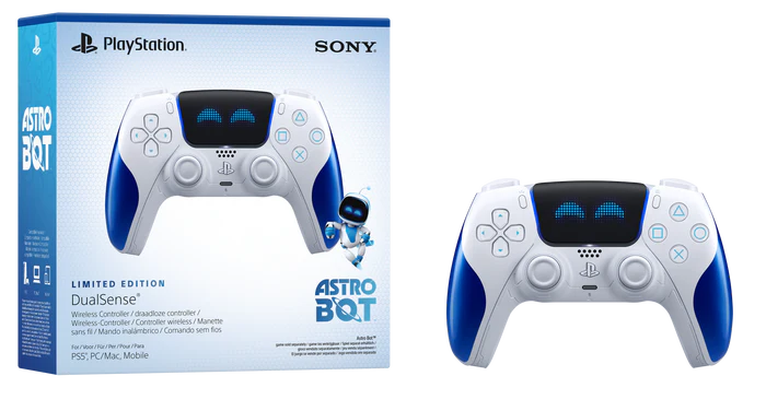 בקר אלחוטי Sony DualSense - Astro Bot Joyful Limited Edition ל-PS5 – תמונה 5