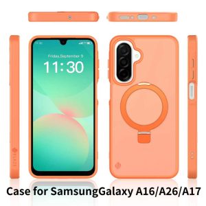 כיסוי Blaze Studio MagSafe Stand לסמסונג Samsung Galaxy A16/A26/A17 - כתום