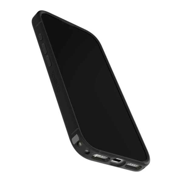כיסוי OtterBox Symmetry Series MagSafe לאייפון Apple iPhone 17 - שקוף שחור – תמונה 3
