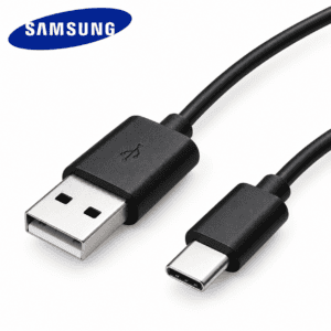 כבל סנכרון וטעינה Samsung מקורי USB-A ל-USB-C 1 מטר - שחור