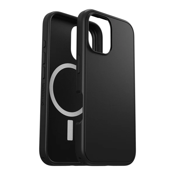 כיסוי לאייפון 16 OtterBox Symmetry תומך MagSafe שחור