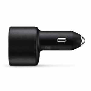 מטען רכב מקורי Samsung 45W+15W 2 יציאות - שחור