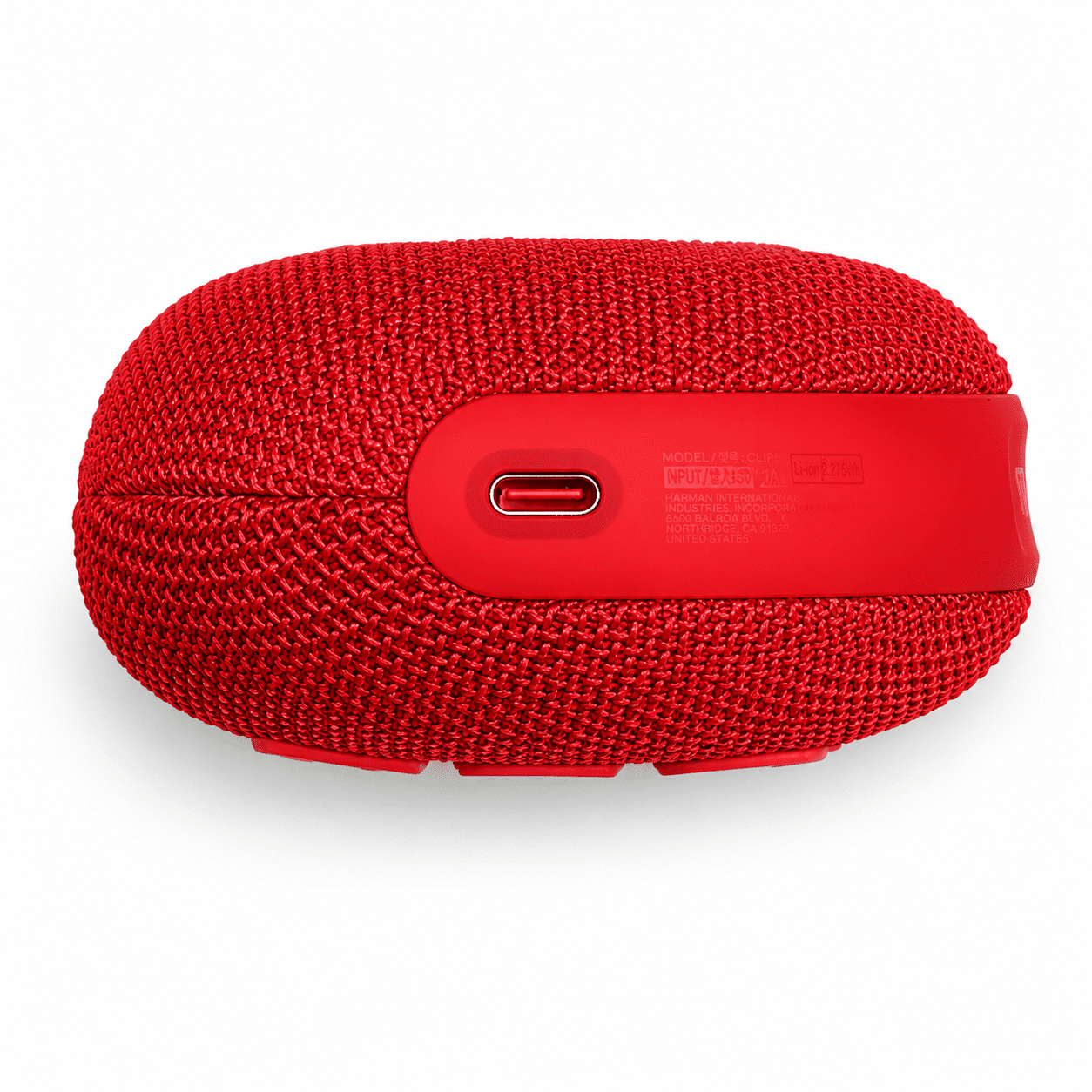 רמקול Bluetooth עמיד למים JBL Clip 5 - אדום – תמונה 4