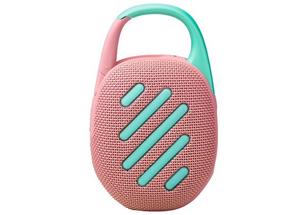רמקול Bluetooth עמיד למים JBL Clip 5 - ורוד – תמונה 2