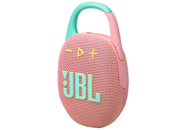 רמקול Bluetooth עמיד למים JBL Clip 5 - ורוד – תמונה 3