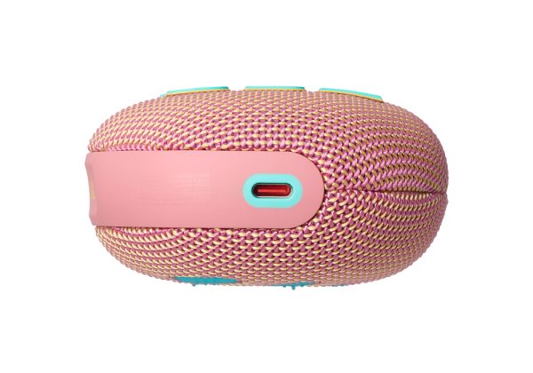 רמקול Bluetooth עמיד למים JBL Clip 5 - ורוד – תמונה 4