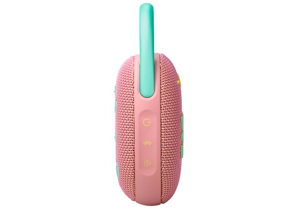 רמקול Bluetooth עמיד למים JBL Clip 5 - ורוד – תמונה 5