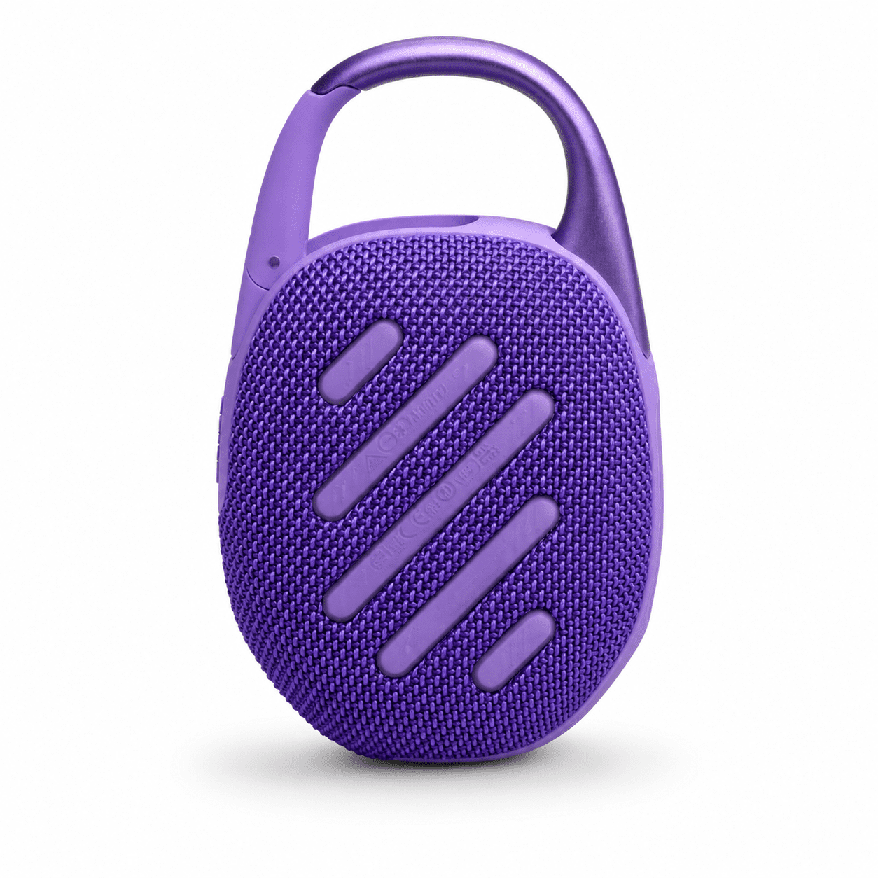 רמקול Bluetooth עמיד למים JBL Clip 5 - סגול – תמונה 2