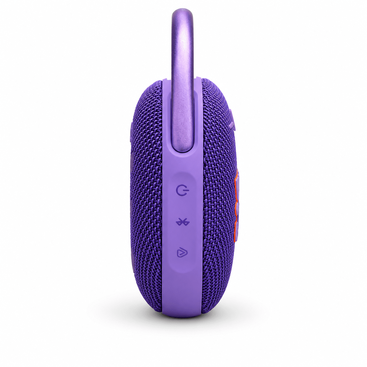 רמקול Bluetooth עמיד למים JBL Clip 5 - סגול – תמונה 5