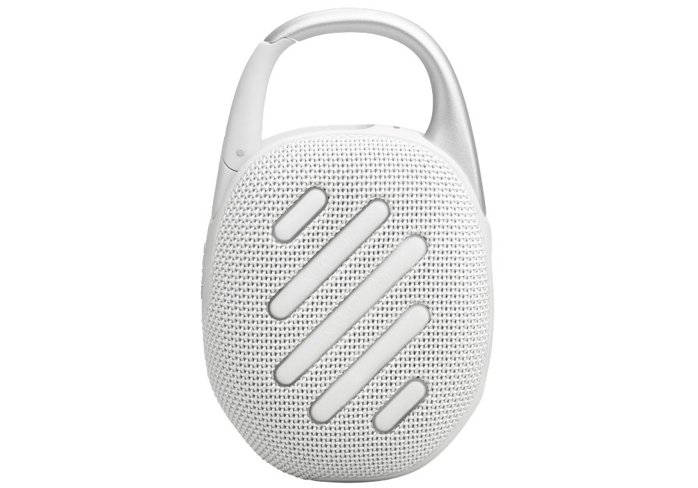 רמקול Bluetooth עמיד למים JBL Clip 5 - לבן – תמונה 2