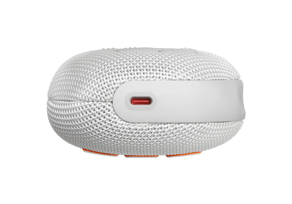 רמקול Bluetooth עמיד למים JBL Clip 5 - לבן – תמונה 4