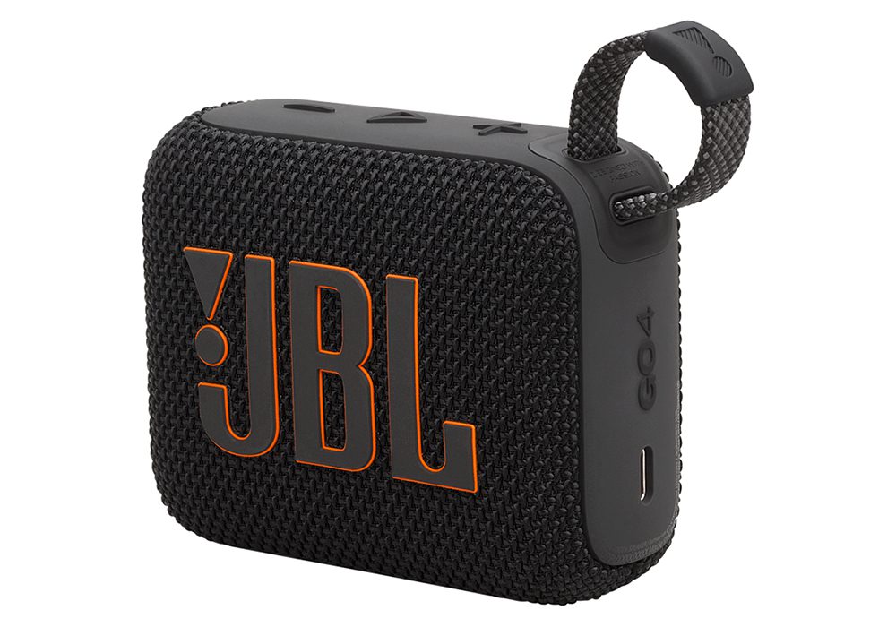 רמקול Bluetooth עמיד למים JBL Go 4 - שחור – תמונה 4