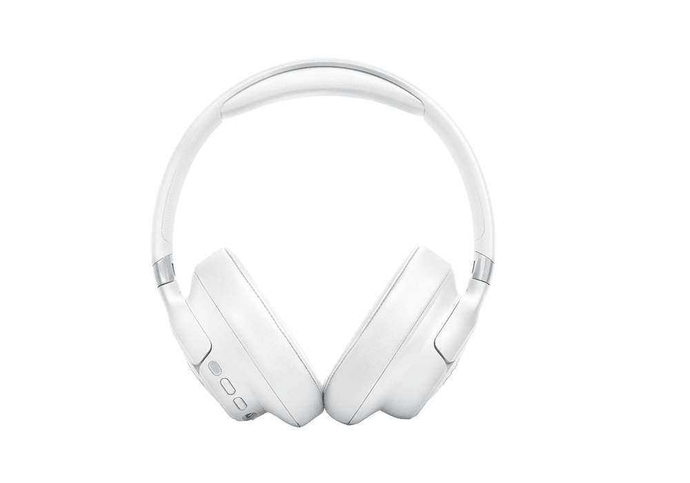 אוזניות קשת אלחוטיות JBL Tune 780NC ביטול רעשים ANC - לבן – תמונה 2