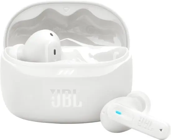 אוזניות אלחוטיות JBL Tune Beam 2 TWS ביטול רעשים ANC - לבן