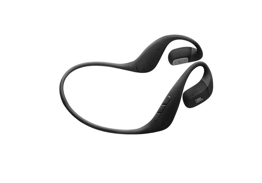אוזניות ספורט אוזן פתוחה JBL Endurance Pace עמידות IP68 - שחור-אפור – תמונה 5