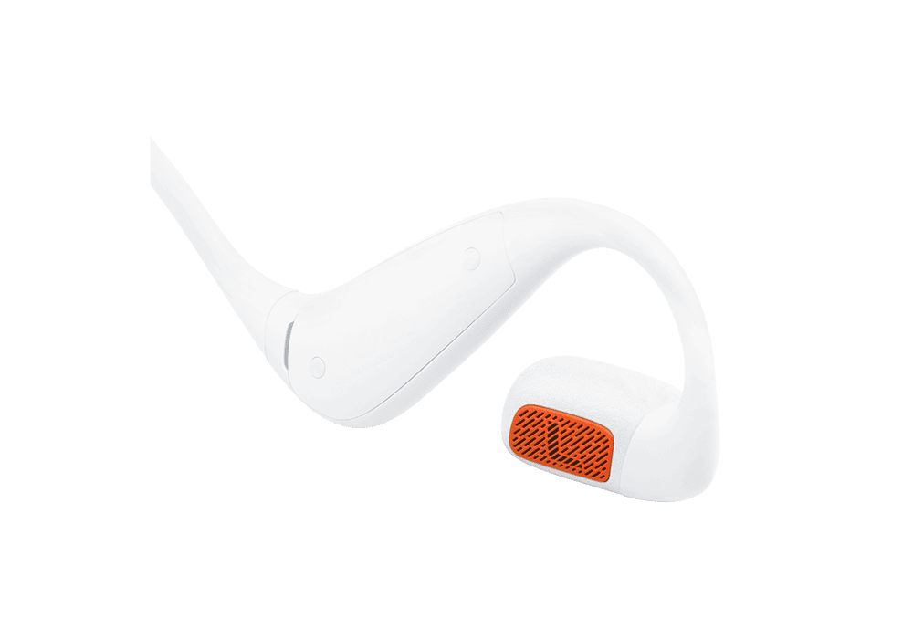 אוזניות ספורט אוזן פתוחה JBL Endurance Pace עמידות IP68 - לבן – תמונה 3