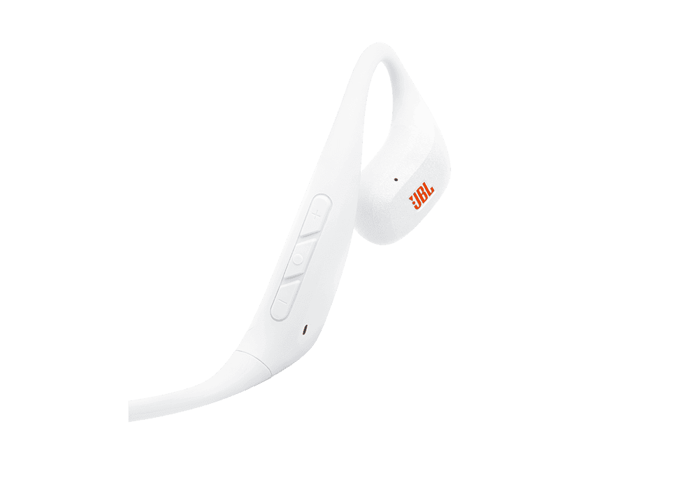 אוזניות ספורט אוזן פתוחה JBL Endurance Pace עמידות IP68 - לבן – תמונה 6