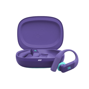 אוזניות ספורט אלחוטיות JBL Endurance Peak 4 TWS עמידות IP68 - סגול