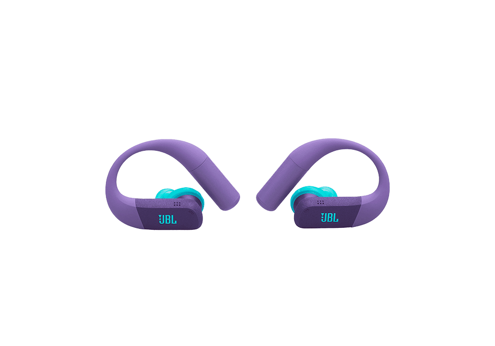 אוזניות ספורט אלחוטיות JBL Endurance Peak 4 TWS עמידות IP68 - סגול – תמונה 3