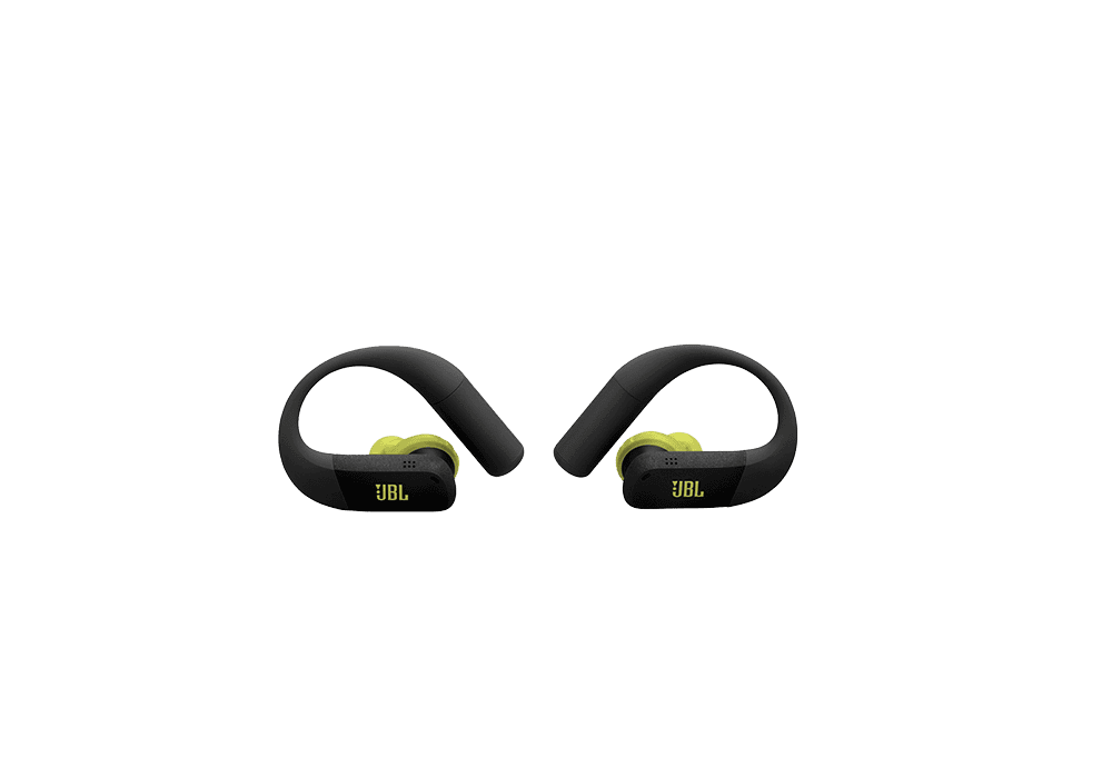 אוזניות ספורט אלחוטיות JBL Endurance Peak 4 TWS עמידות IP68 - שחור-ירוק – תמונה 3