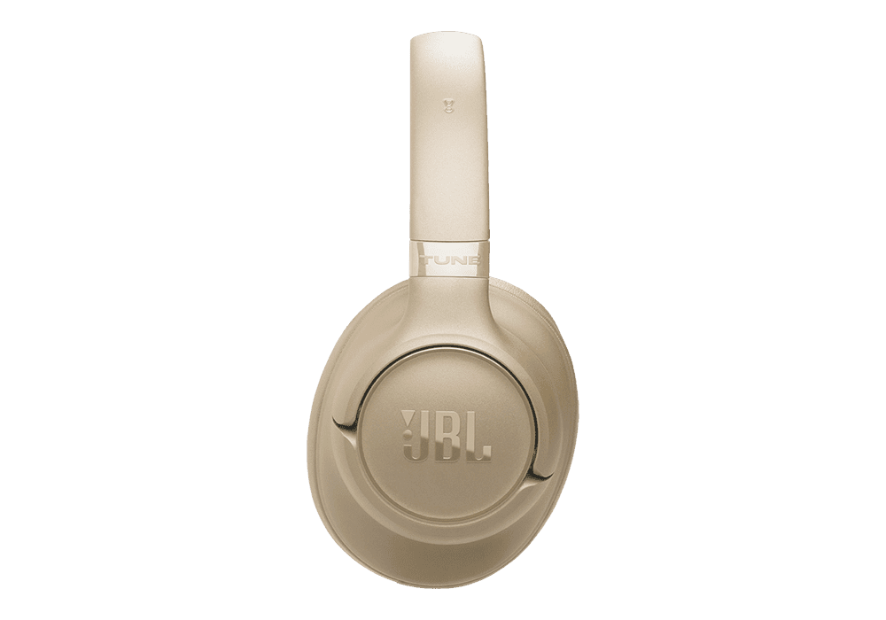 אוזניות קשת אלחוטיות JBL Tune 730BT סוללה 76 שעות - בז' – תמונה 2