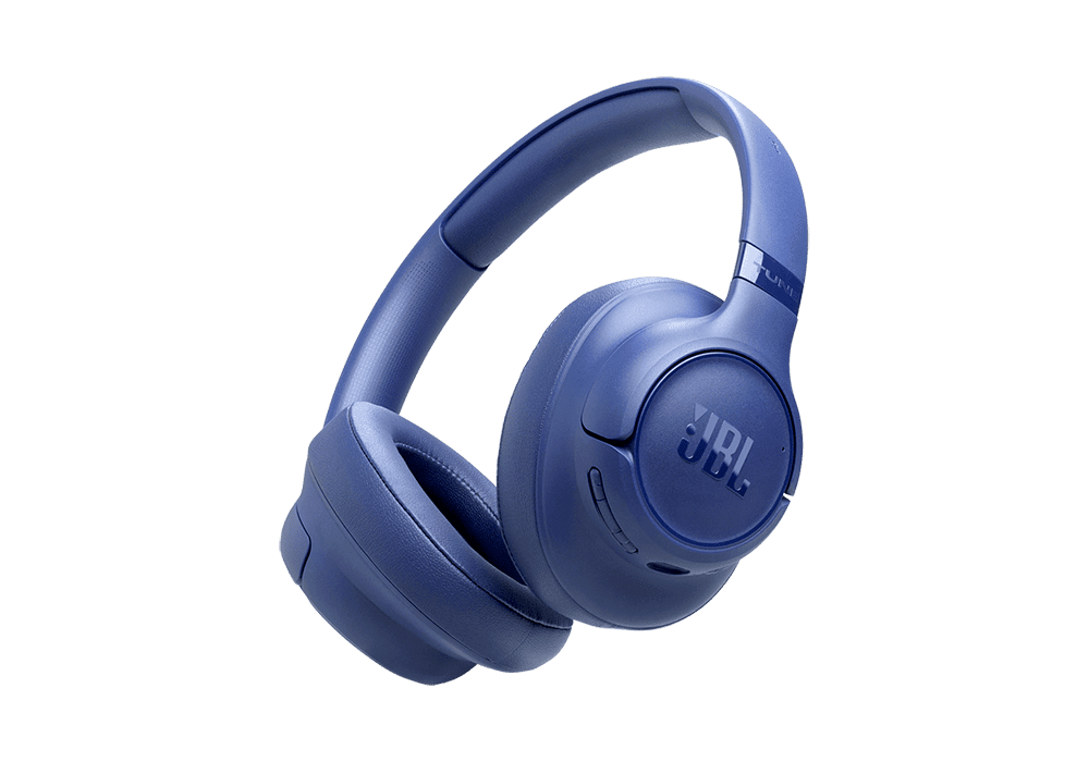 אוזניות קשת אלחוטיות JBL Tune 730BT סוללה 76 שעות - כחול