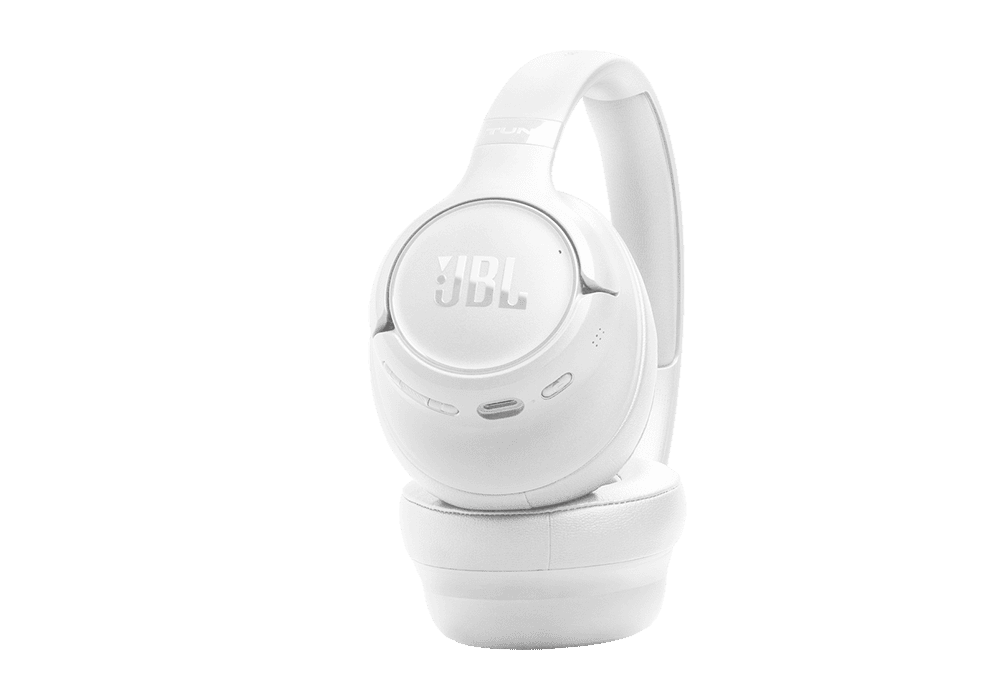 אוזניות קשת אלחוטיות JBL Tune 730BT סוללה 76 שעות - לבן – תמונה 2