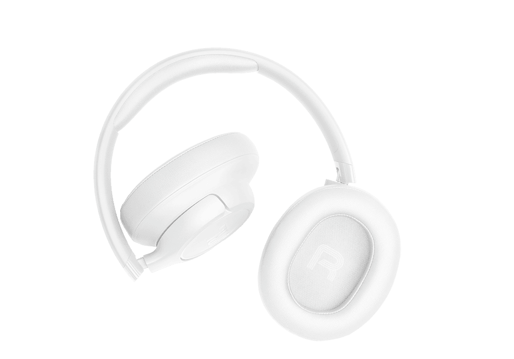 אוזניות קשת אלחוטיות JBL Tune 730BT סוללה 76 שעות - לבן – תמונה 4