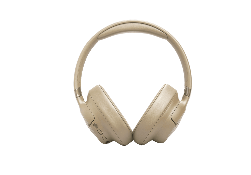 אוזניות קשת אלחוטיות JBL Tune 780NC ביטול רעשים ANC - בז' – תמונה 2