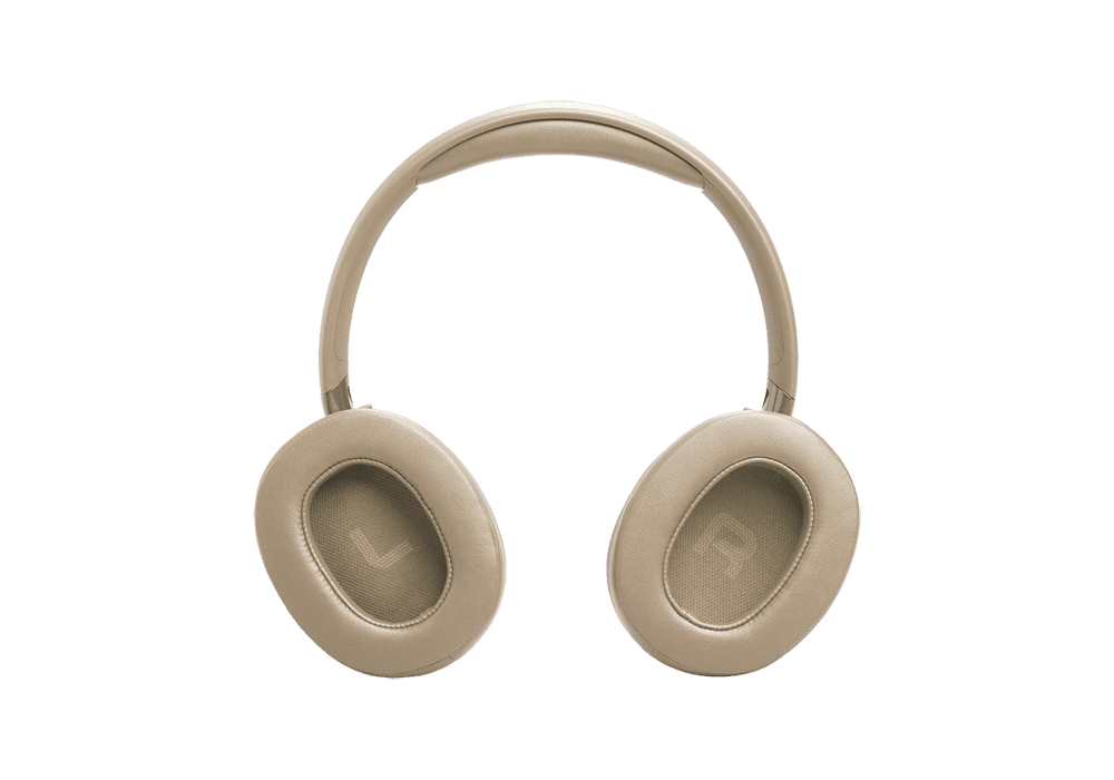 אוזניות קשת אלחוטיות JBL Tune 780NC ביטול רעשים ANC - בז' – תמונה 5