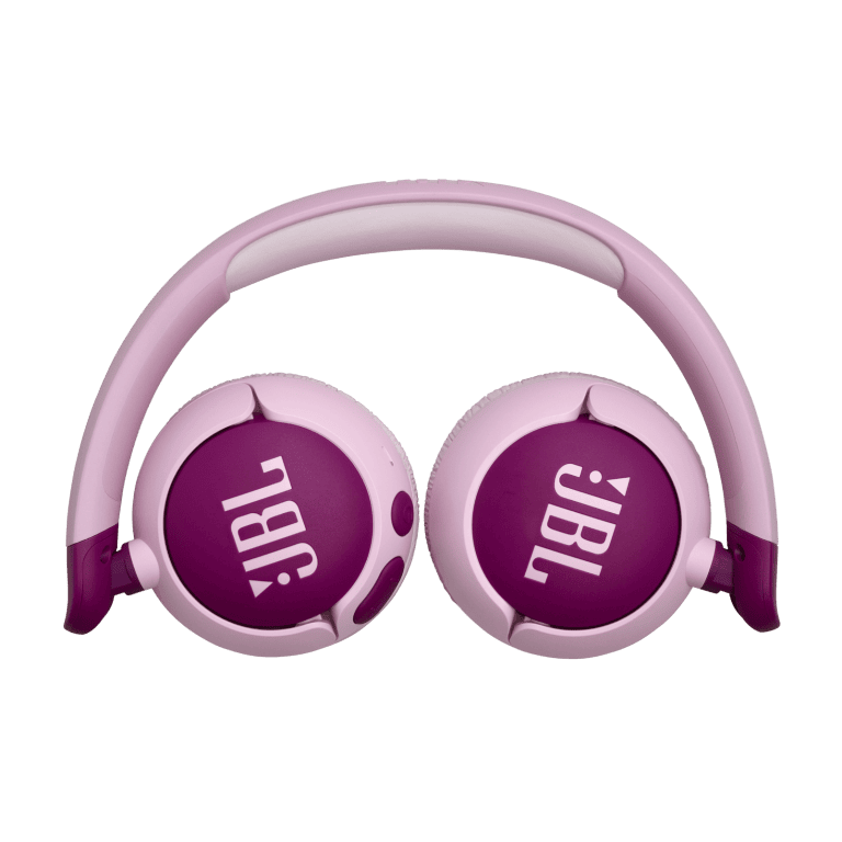 אוזניות קשת אלחוטיות לילדים JBL JR 320BT הגבלת ווליום - סגול – תמונה 2