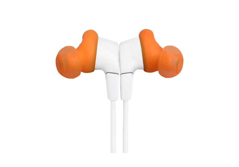 אוזניות ריצה חוטיות JBL Endurance Run 3C USB-C עמידות IP65 - לבן – תמונה 2