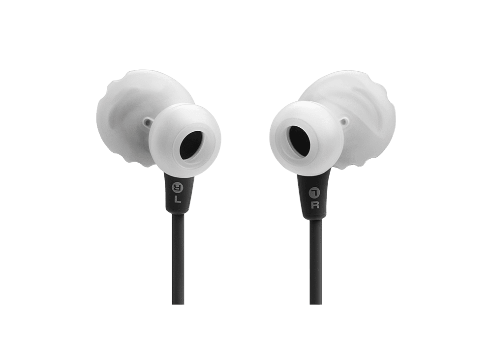 אוזניות ריצה חוטיות JBL Endurance Run 3C USB-C עמידות IP65 - שחור