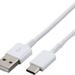 כבל סנכרון וטעינה Samsung מקורי USB-A ל-USB-C 1 מטר - לבן