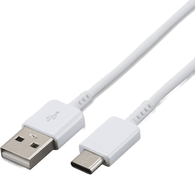כבל סנכרון וטעינה Samsung מקורי USB-A ל-USB-C 1 מטר - לבן