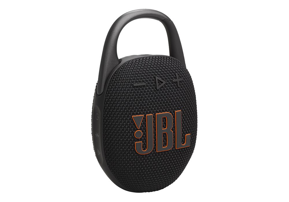 רמקול אלחוטי נייד JBL Clip 5 עמיד למים IP67 - שחור