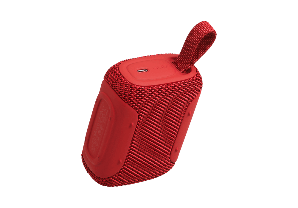 רמקול אלחוטי נייד JBL Go 5 עמיד למים IP68 - אדום – תמונה 3