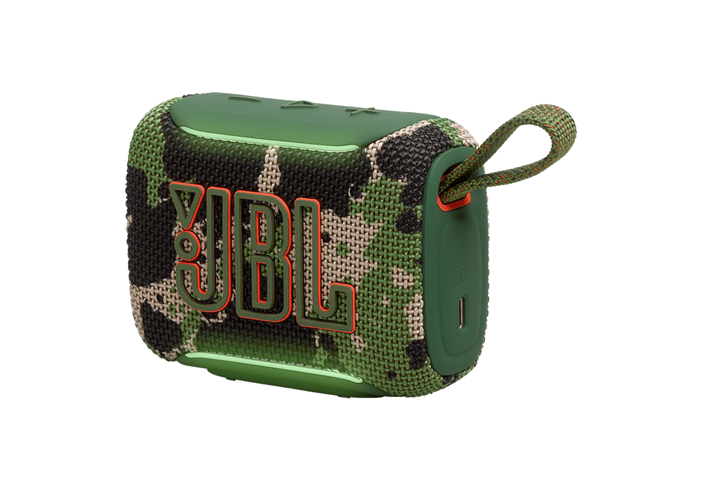 רמקול אלחוטי נייד JBL Go 5 עמיד למים IP68 - ירוק צבאי – תמונה 2