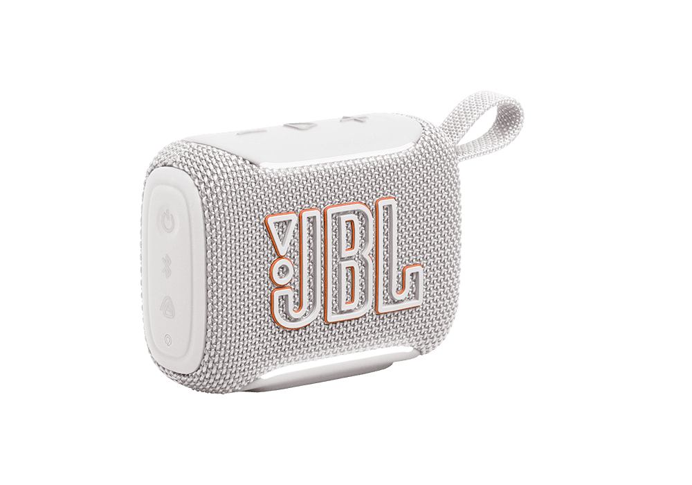 רמקול אלחוטי נייד JBL Go 5 עמיד למים IP68 - לבן