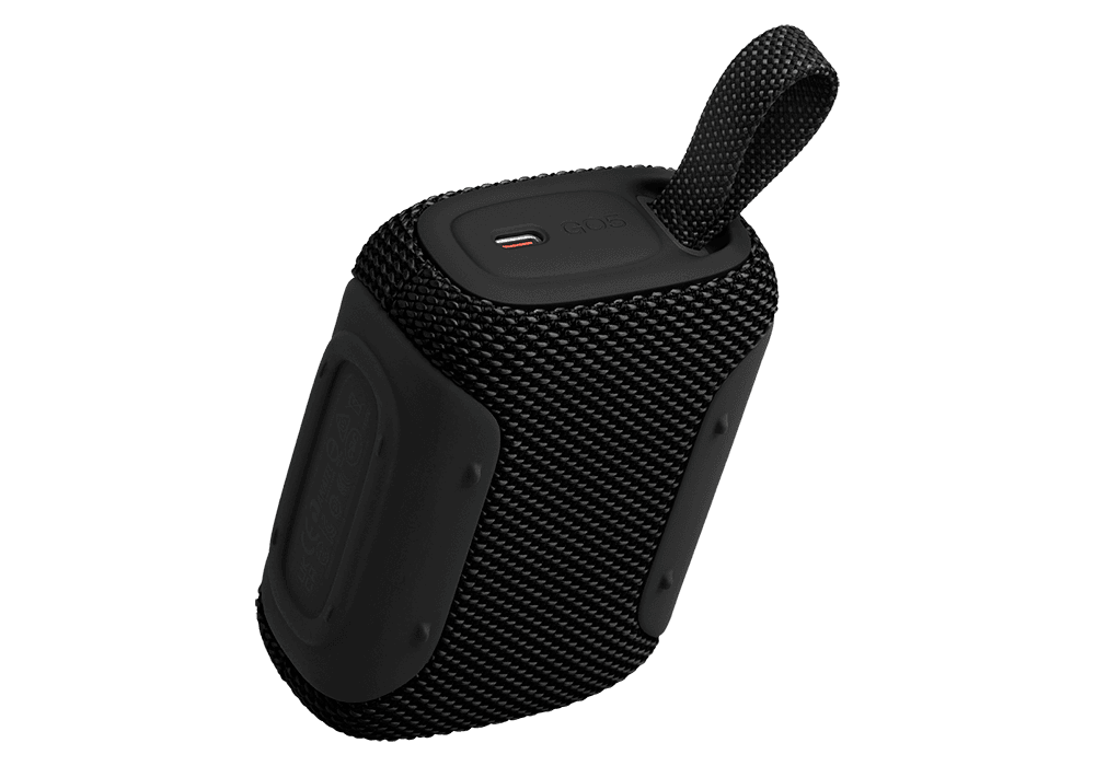 רמקול אלחוטי נייד JBL Go 5 עמיד למים IP68 - שחור – תמונה 3