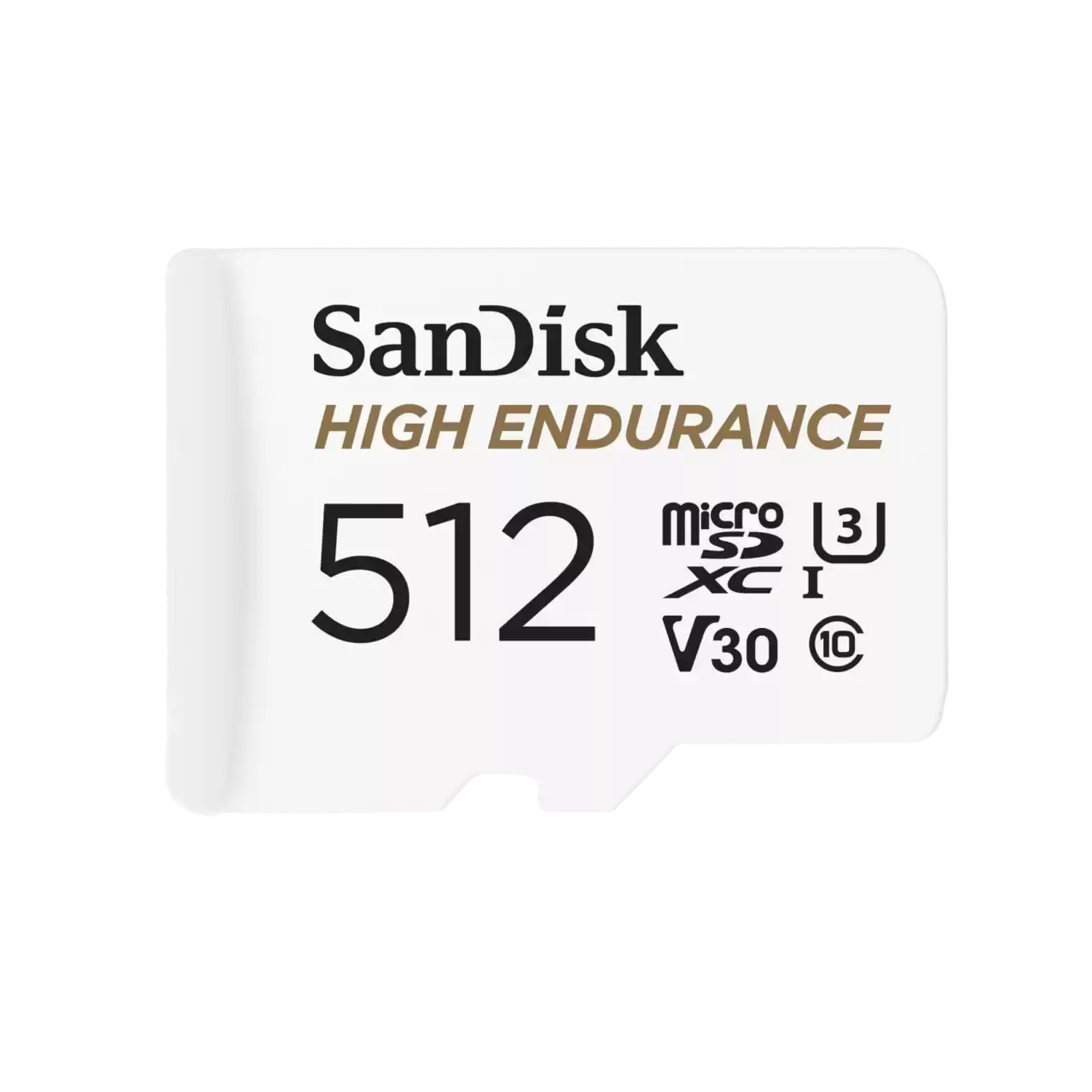 כרטיס זיכרון SanDisk High Endurance microSD 512GB 100MB/s V30 U3