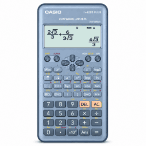 מחשבון מדעי Casio FX-82ES PLUS עם 252 פונקציות בצבע כחול