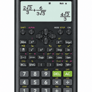 מחשבון מדעי Casio FX-82ES PLUS עם 252 פונקציות בצבע שחור
